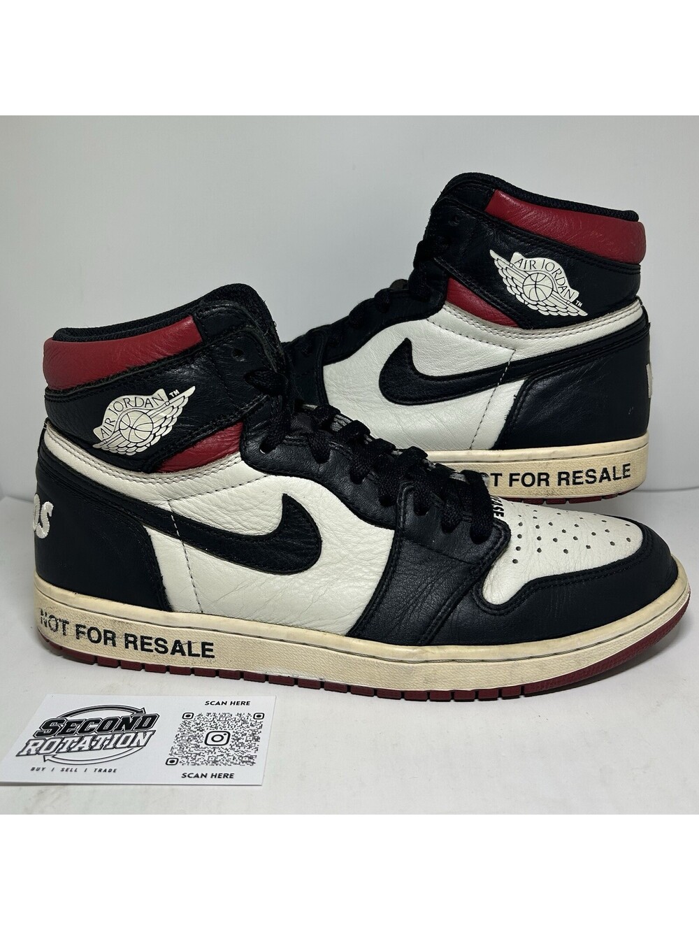 Air Jordan 1 Retro High Not for Resale Varsity Red - Size 10 - (861428-106)